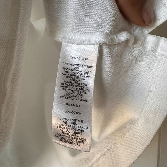 Vineyard Vines Heritage Polo White Short Sleeve Shirt XS - Picture 13 of 14